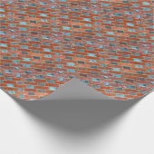 Brickwerk Geschenkpapier (Ecke)