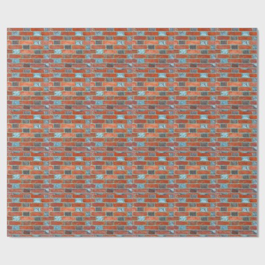 Brickwerk Geschenkpapier (Flach)