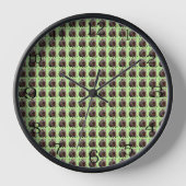 Brickwork Burrow: Eine Wombat's grüne Leinwand, Uhr (Vorderseite)