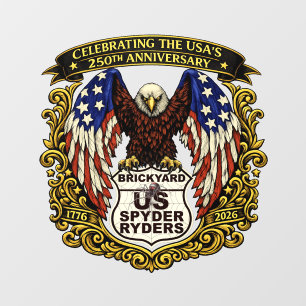 Brickyard Chapter - Aufkleber USA250