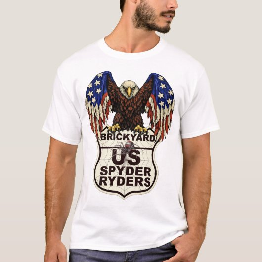 Brickyard Kapitel - Adler-Logo 1s T-Shirt (Vorderseite)