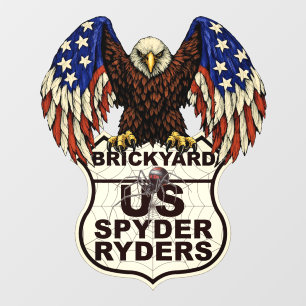Brickyard Kapitel - Aufkleber Adler-Logo