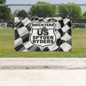 Brickyard Kapitel - Banner Finish Flagge Logo (Insitu)