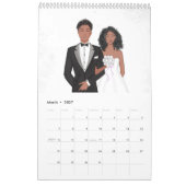 Bridal, 2024, Mode Illustration, Kalender (Mär 2027)