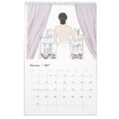 Bridal, 2024, Mode Illustration, Kalender (Feb 2027)