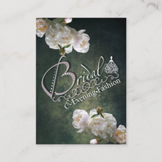 BRIDAL & ABEND FASHION - Visitenkarte (Vorderseite)