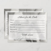 Bridal Advice Card Feiertagspostkarte (Vorne/Hinten)