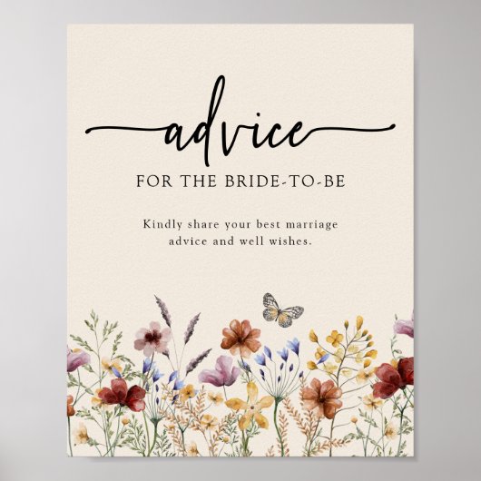 Bridal Advice Poster (Vorne)