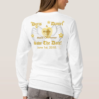 Bridal Angel Trauzeugin T - Shirt-individualisiere T-Shirt