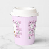 Bridal Bachorlette Party Tasse Pappbecher (Rechts)