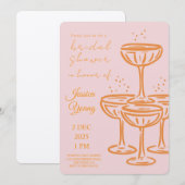 Bridal Bash & Cocktail Call bridal  Einladung (Vorne/Hinten)