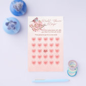 Bridal Bingal Bingo Flyer (Einzeln)