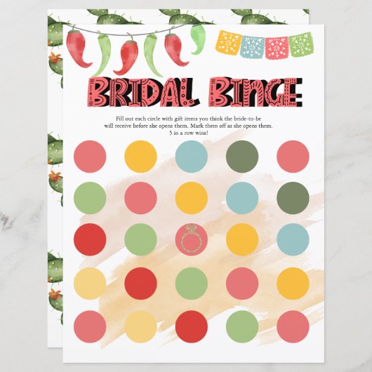 Bridal Binge | Brautparty Game (Vorne/Hinten)