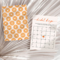 Bridal Bingo Aperol Spritz Brautparty Game Card