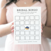 Bridal Bingo | Blaubeere Einladung