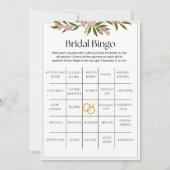 Bridal Bingo Einladung (Vorderseite)