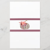 Bridal Bingo Fall in Liebe Brautparty (Rückseite)