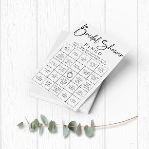 Bridal Bingo Finden Sie das Gast-Brautparty-Spiel