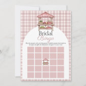 Bridal bingo Fresh off Market Duschspielkarte Einladung (Vorderseite)