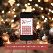 Bridal bingo Fresh off Market Duschspielkarte Einladung