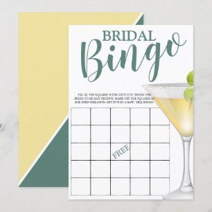 Bridal Bingo Funny Brautparty Einladung