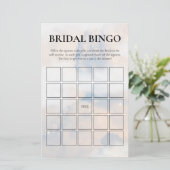 Bridal Bingo Game Sie ist auf Cloud Nine (Stehend Vorderseite)