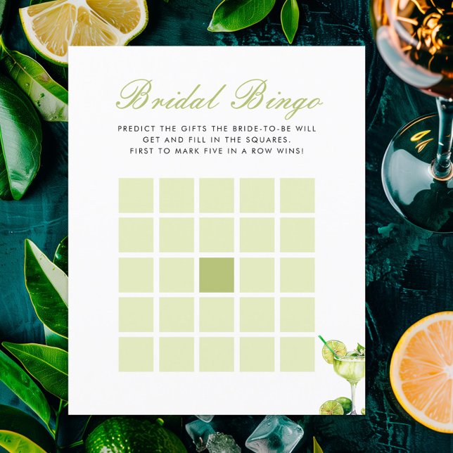 Bridal Bingo Mexican Fiesta Brautparty Game (Von Creator hochgeladen)