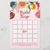 Bridal Bingo Off the Market Bridal Shower game (Vorderseite)