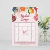 Bridal Bingo Off the Market Bridal Shower game (Stehend Vorderseite)