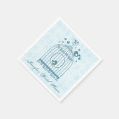 Bridal Bird Cage Serviette (Ecke)