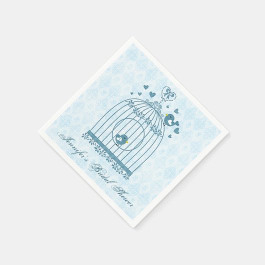 Bridal Bird Cage Serviette (Ecke)