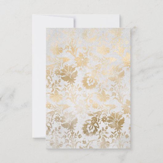 Bridal Birthday Party Rose Paint Floral Mustard Einladung (Rückseite)