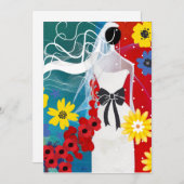 Bridal Bliss Feiertagskarte (Vorne/Hinten)