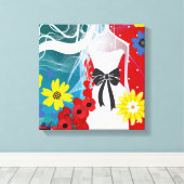 Bridal Bliss Leinwanddruck (Insitu (Holzboden))