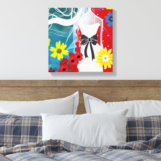 Bridal Bliss Leinwanddruck (Insitu (Schlafzimmer))