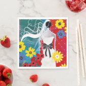 Bridal Bliss Serviette (Beispiel)