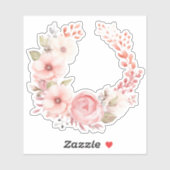 Bridal Blume Aufkleber (Blatt)