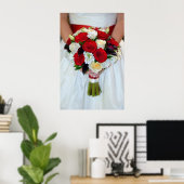 Bridal-Bouquet-Plakat Poster (Heimbüro)