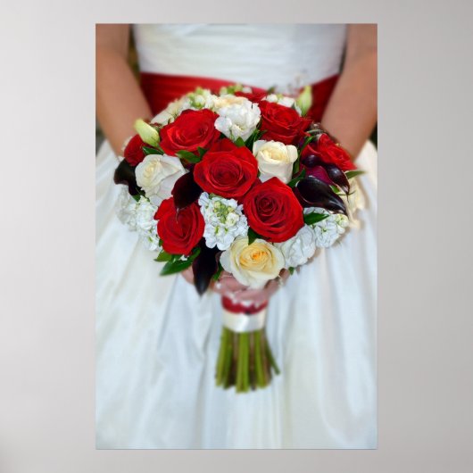 Bridal-Bouquet-Plakat Poster (Vorne)