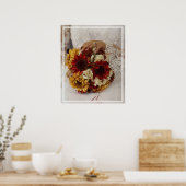 Bridal Bouquet Poster (Küche)