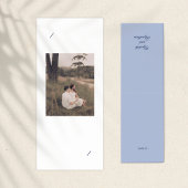 Bridal Bouquet Sketch Folded Lesezeichen Holder Save The Date