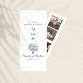 Bridal Bouquet Sketch Folded Lesezeichen Holder Save The Date