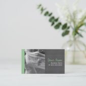 Bridal Boutique Business Cards Visitenkarte (Stehend Vorderseite)