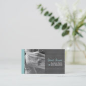 Bridal Boutique Business Cards Visitenkarte (Stehend Vorderseite)