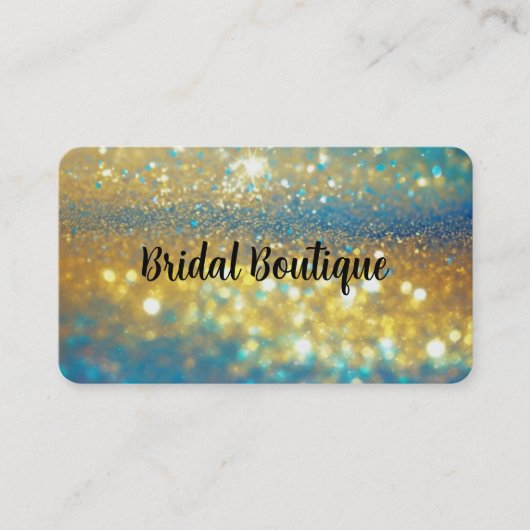 Bridal Boutique oder Hochzeitsplaner Visitenkarte (Vorderseite)