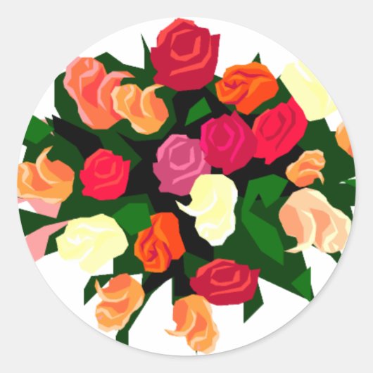 Bridal Boutique Umschlag Aufkleber (Vorderseite)