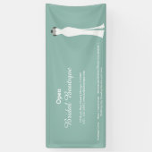 Bridal Boutique - Wählen Sie Ihre Hintergrundfarbe Banner (Vertikal)