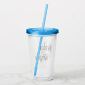 Bridal Brigade Acryltrinkbecher (Rückseite)