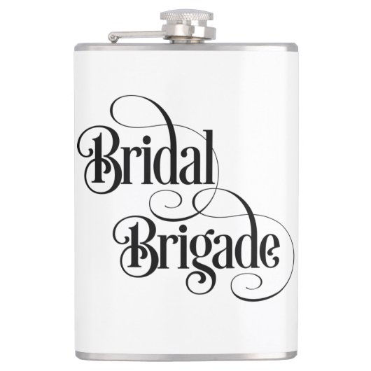 Bridal Brigade Flachmann (Vorderseite)