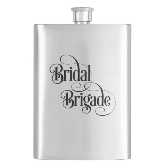 Bridal Brigade Flachmann (Vorderseite)